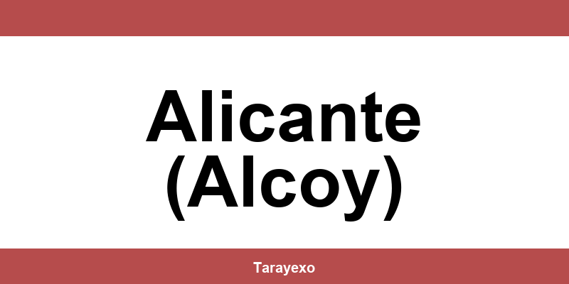 Contacta por teléfono con el centro de CTT Express en Alicante (Alcoy)
