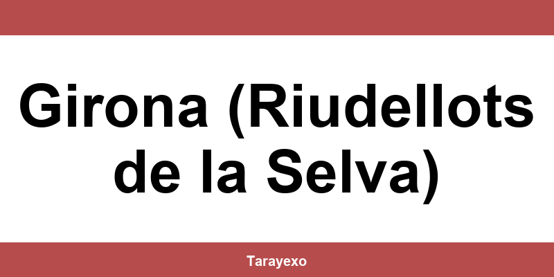 Contacta por teléfono con el centro de CTT Express en Girona (Riudellots de la Selva)